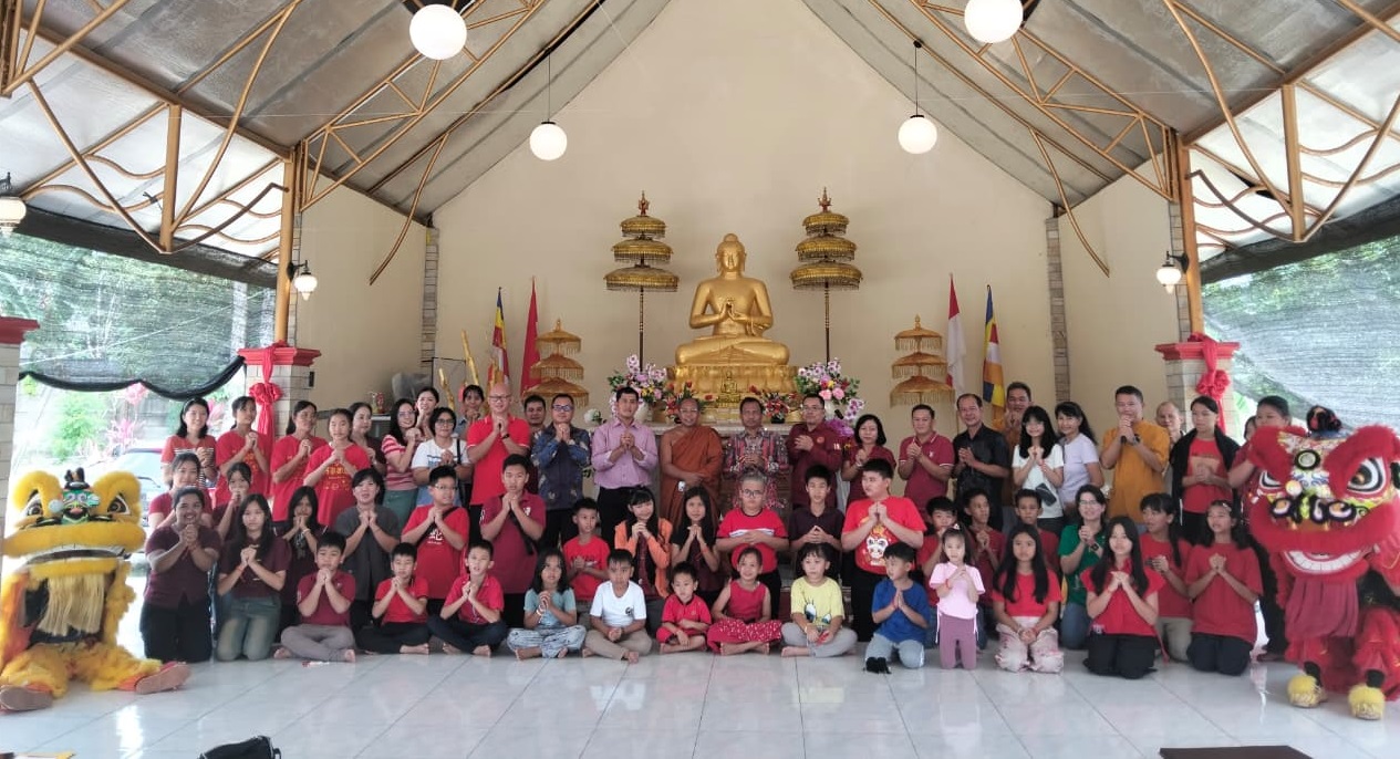 Gema Imlek di Vihara Kalyana Carita: Momentum Perkuat Solidaritas dan Refleksi Diri